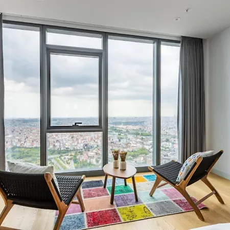 Gorgeous 3bd2bath Bright Airy Penthouse! #355 * 이스탄불